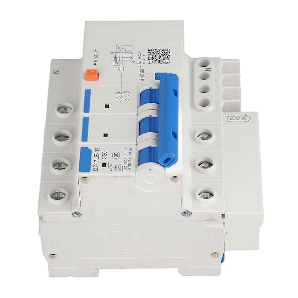 DZ47LE 32 3P+N C20 Läckageskydd Strömkretsbrytare 400V 20A