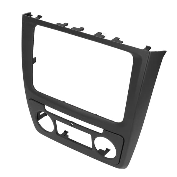 Bilradio Ramme Fascia Panel 2DIN Radio Frontplate Erstatning for Yeti Auto AC 2009-2017