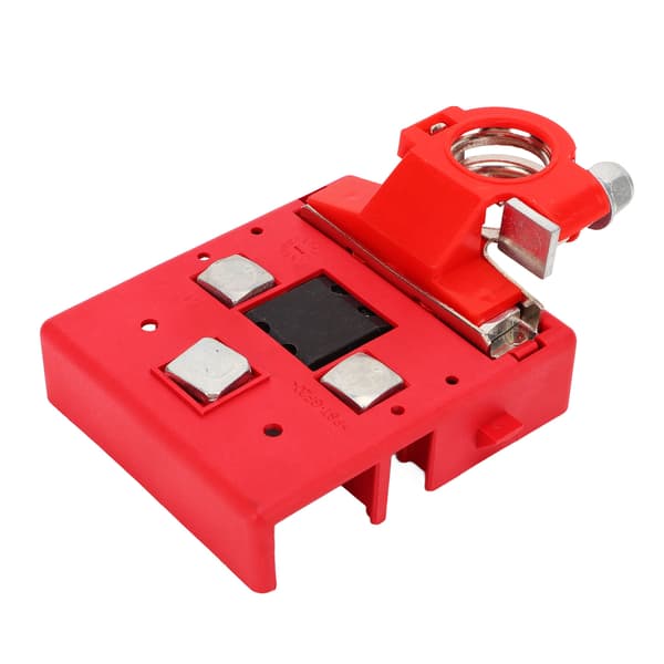 Batteridistribusjonsterminal 32V 400A Hurtigutløser Sikret Klemme Kobling 3 Studs for Caravan