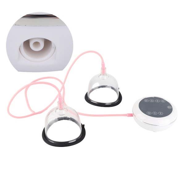 Elektrisk brystmassagemaskine i plast til elektroterapi