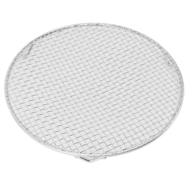Kylgaller för Bakning Rostfritt Stål Tråd Kylställ Högtemperaturbeständigt Ugnssäkert för Matlagning Rostning Grillning Stort Runt 18CM