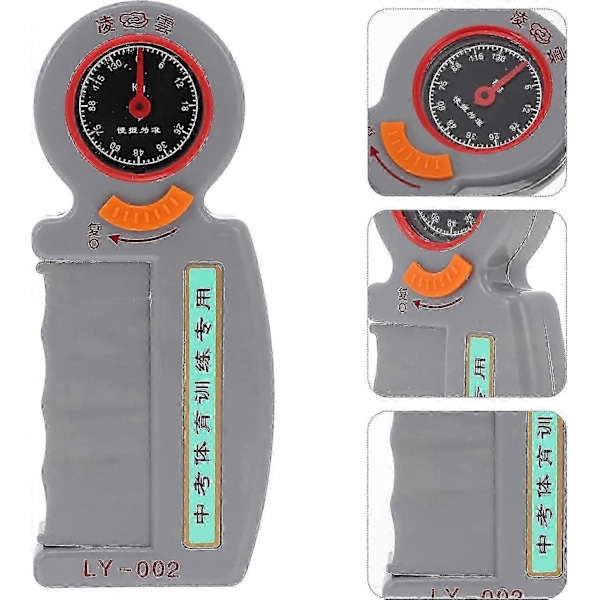 Hand Dynamometer Greppstyrketestare Mätare Handgrepp Greppmätare