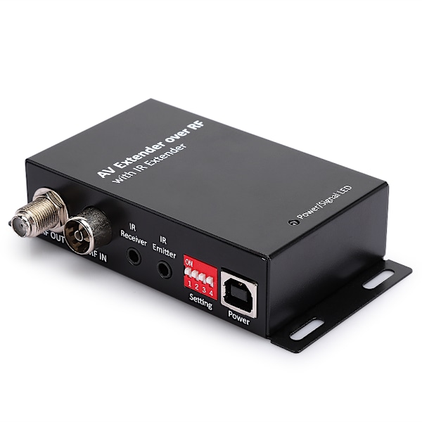 Digital Set Top TV Box RF AV Extender Repeater Adapter TV Modulator (US 110-240V)