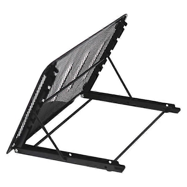 Laptopställ, Vikbart Portabelt Ventilerat Laptopställ för Skrivbord, Universellt Lättviktigt & Justerbart Ergonomiskt Fäste Kompatibelt med iM(ac)/Laptop/No