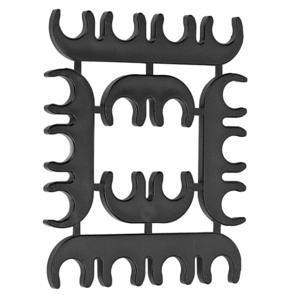 Tändkabeldelare 8mm ABS Svart Slitstark Värmebeständig Hållbar Separator Klämma