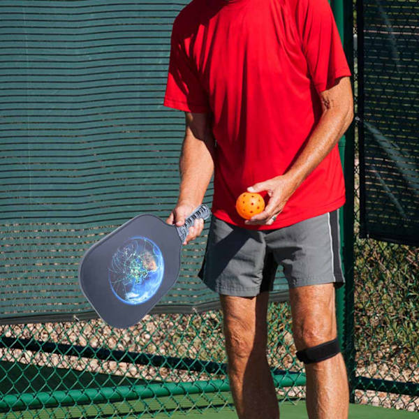 Utomhussport bärbar glasfiber pickleball paddelracket Optimal bollkontroll