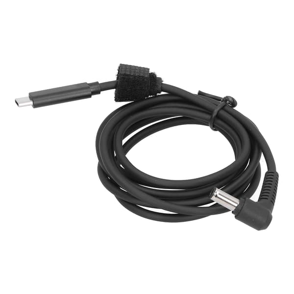 Type-C til DC 6.0x0.6MM han strømstik adapterkabel hurtigopladningskabel til bærbar computer