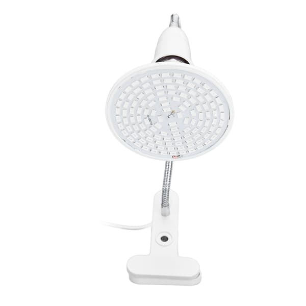 120LEDs Blå Gul Rød Lysterapi Lys Effektiv Ansikts Skjønnhetssalonglampe med Klemme for E27 E26 110-240V EU-plugg