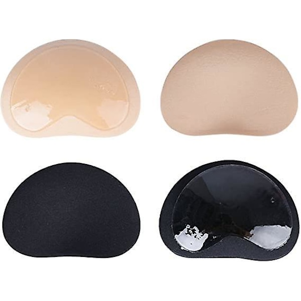Silikon usynlige hjerte push-up pads - 2 par
