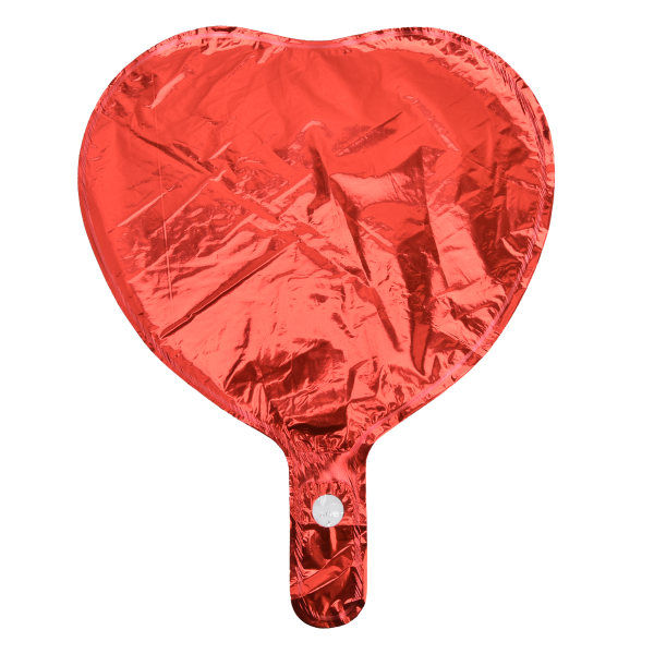50 kpl punaisia ​​ilmapalloja sydämen muotoinen kirkkaan värinen alumiinikalvo koristeellinen ilmapallo kotibileisiin häihin