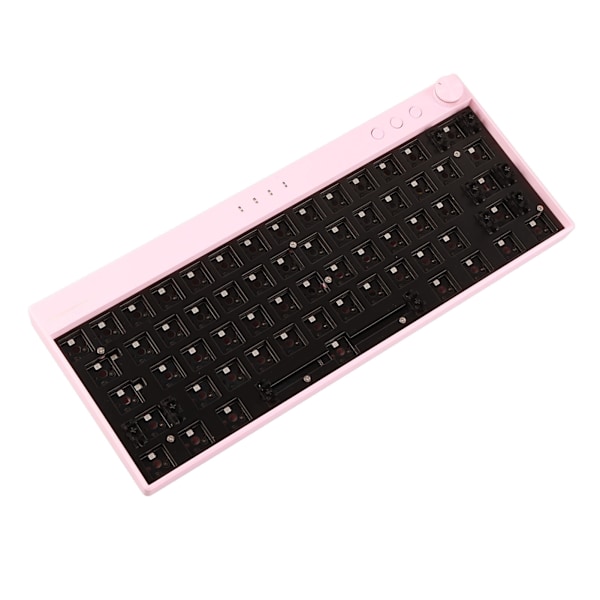 61-tasters mekanisk tastatur DIY-sett RGB-bakgrunnsbelysning bryter varm bytte tilpasset mekanisk spilltastatursett rosa