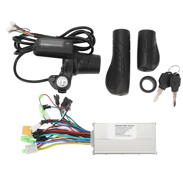 36V 48V 500W 28A Sinus Bølge 3 Tilstands Børsteløs Controller 805 Halv Twist Gashåndtag med Panel til Cykling
