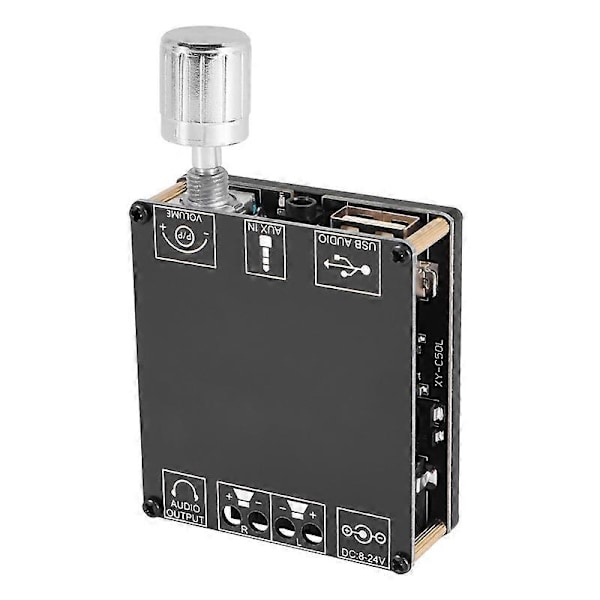 XY-C50L MINI Bluetooth 5.0 Trådløs Audio Digital Effektforstærker