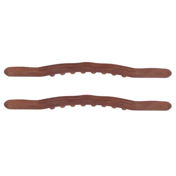 2 stk. træskrabestok 8 massagedutter Stor kontakt Multifunktionel træ Gua Sha-stok til rygkropsmassage