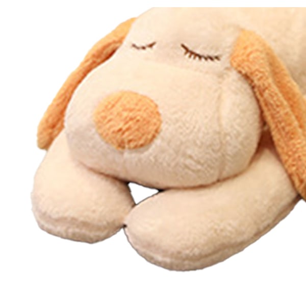 Hunde Plys Legetøj Unisex PP Bomuld Komfortabel Bomuldsuld Sød Lang Pude til Hjem Beige 60cm/23.6in