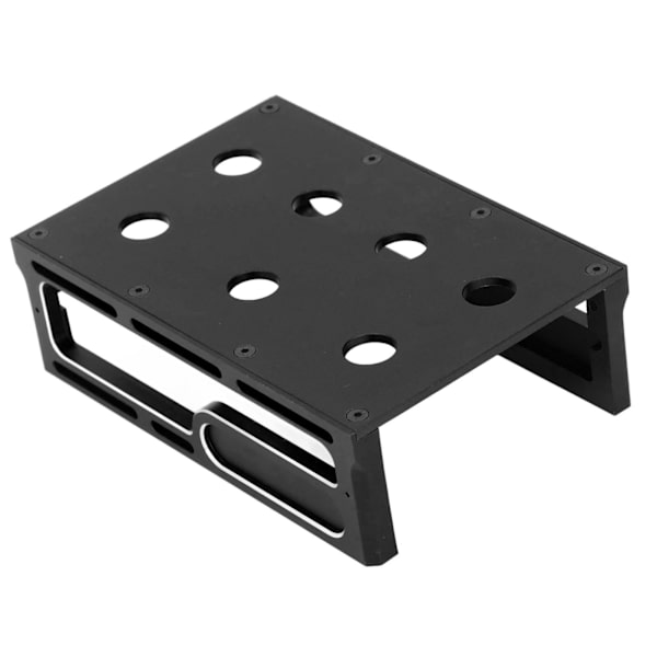 RC-bil arbetsstativ slitstark aluminiumlegering RC-bil reparationsarbetsstation för 1/8 för 1/10 RC-lastbilsvågar svart