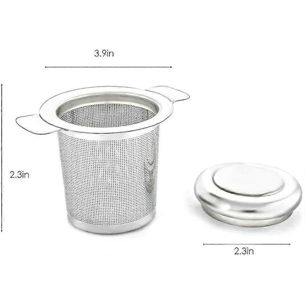 pc Klassisk Te-infuser | Te-infuser Krus | 18/8 Rustfrit Stål Løs Te-infuser | Te-infuser Diffuser