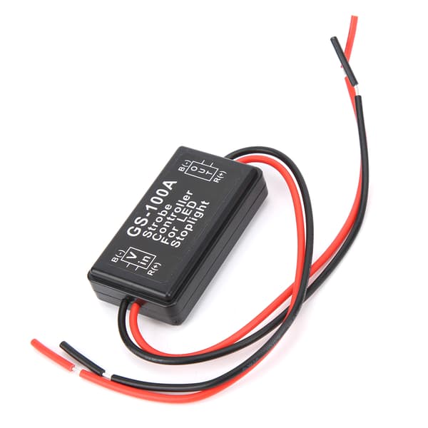 Flash Strobe Controller LED Broms Bil Tillbehör med IP65-skydd för Motorfordon