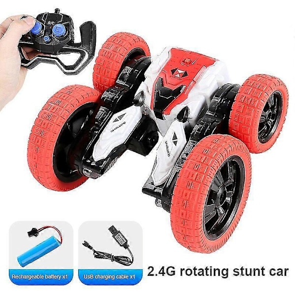Kaksitoiminen RC-stunttiauto eleohjauksella, 2.4G kauko-ohjattava valo- ja musiikkiauto - CNJR 03 Yksi tila