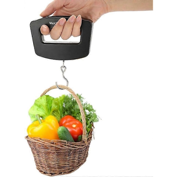 Digital Bagagevåg 50kg/10g Bagagevåg Reseportabel Bagagevåg Fiskevåg Bagagevåg