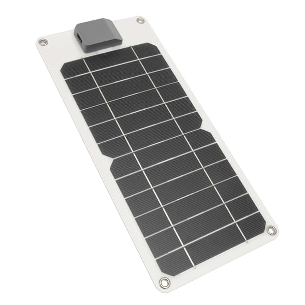 5V 6W USB solcellepanel lader IP67 utendørs vanntett mini monokrystallinsk silisium solcellepanel lader GKM320 145W hvit
