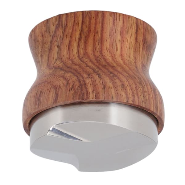 Kaffedistributør i rustfritt stål, rosentre, kaffetamper, nivellerer for kaffetilbehør 58 mm / 2,3 tommer