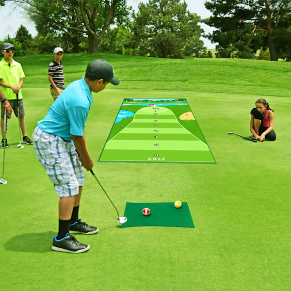 Chipping Game Play Mat Set Chipping Game Harjoitusmatto Sisä-ulkopelit aikuisille ja perhelapsille