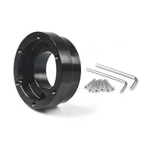 Til Logitech G29 G920 G923 13/14 tommer Racing Rat Adapterplade 70mm Zekai Sort