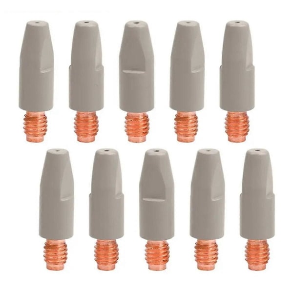 10 KPL 24KD Hitsauskosketuskärjet Pinnoite Suojaa M6 Kaasusuutinkärki 0,8 mm MIG Hitsauspoltin Hitsaus
