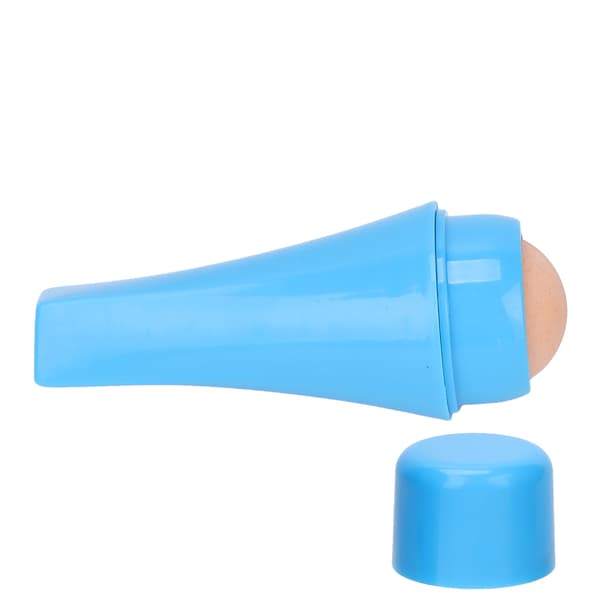 Vulkanisk olieabsorberende ansigtsrulle Ansigtsrensende oliekontrolrulle Massager Blå