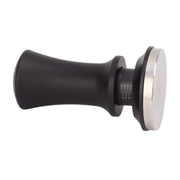 Kaffe Tamper Aluminiumlegering Rustfrit Stål Konstant Tryk Fjeder Pulver Tampeværktøj med Præcis Skala 51mm/2in