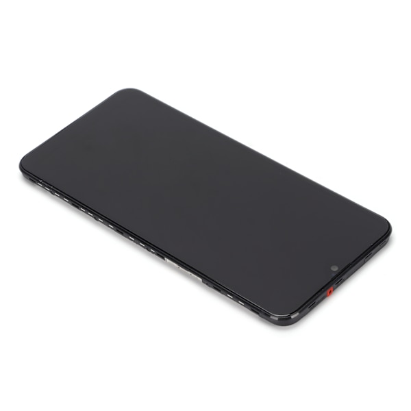 Skärmersättning LCD-skärm Touch Digitizer-enhet för Samsung Galaxy A10S med ram
