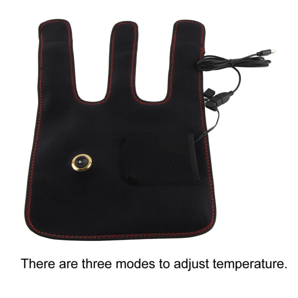 USB elektrisk uppvärmning armbågsdyna värmande terapi med Moxibustion Bag