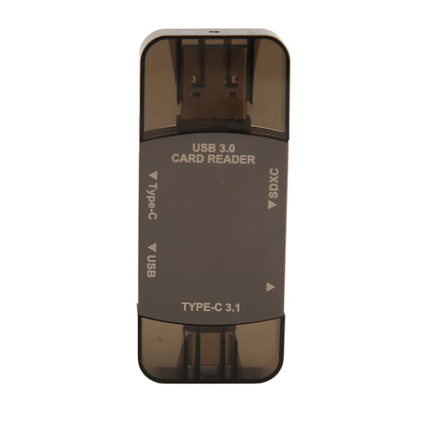 Kortlæser Type C 3.1 USB 3.0 OTG-funktion Høj hastighed Bredt kompatibel hukommelseskortlæser til telefoncomputer YC D204