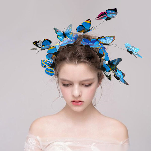 Bröllopsdiadem 9,8 tum i diameter Elegant Stark Plast Party Diadem