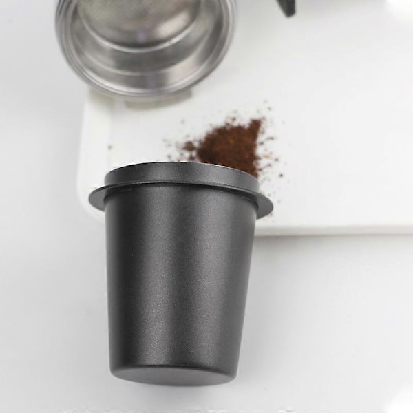 Kaffedoseringskop i rustfrit stål, pulverføderdel til 58 mm espresso