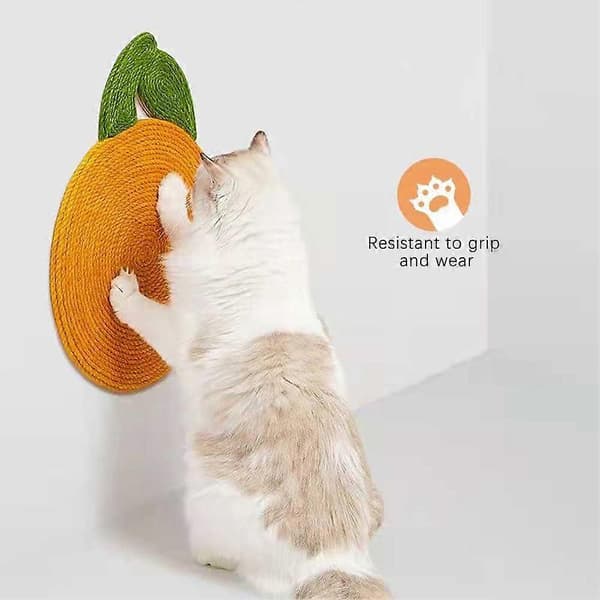 Yndig kattekradsebræt Holdbart interaktivt kattelegetøj til hjemmet Sweet Orange