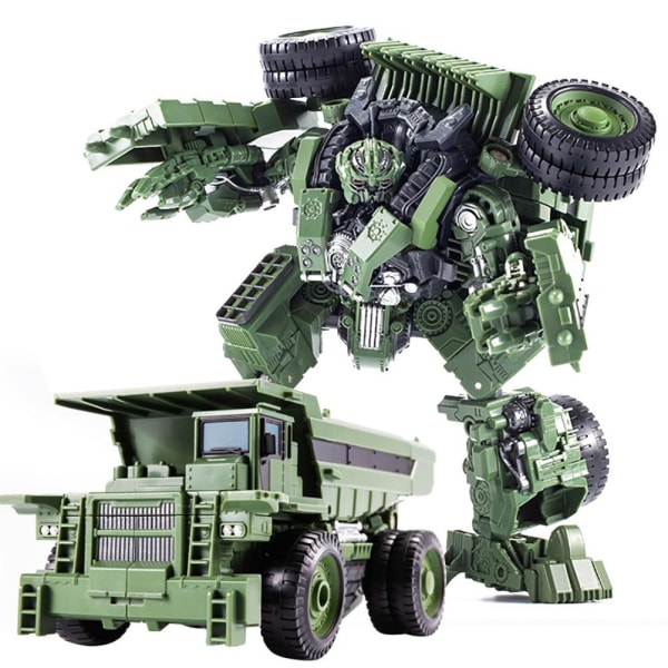Transformationsrobot Bil Legetøjsmodel Bærbar Transformations Actionfigur Legetøj Alloy Engineering Køretøj Robot Legetøj Børns Ferie Fødselsdagsgave