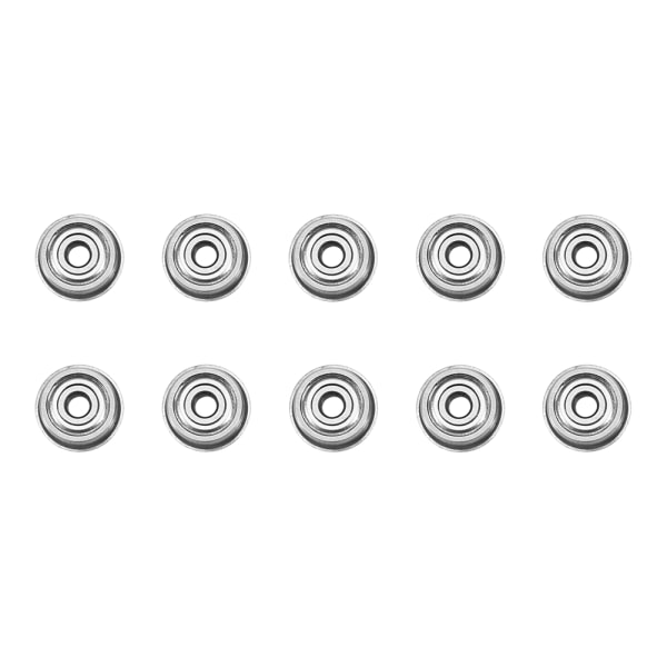 10 stk F623ZZ 3*10*4mm dype sporflensflenskulelager med kant for 3D-skriver
