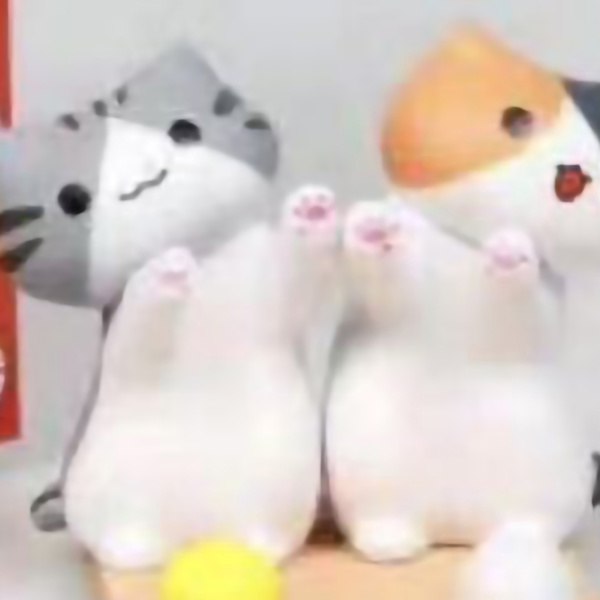 Cute Cat Smartphone Stand Safe PVC Mångsidig Desktop Cartoon Cat Telefonhållare för mobiltelefoner B