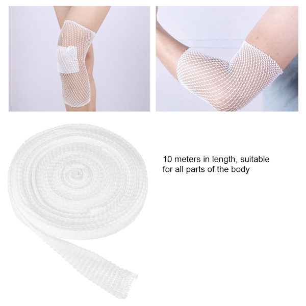 Elastisk Net Sårbandage Strækbar Fix Band Nødhjælp5#
