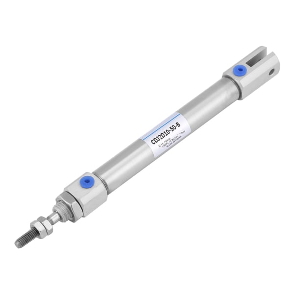 1 stk Mini Rustfrit Stål Dual Acting Stoke 50mm / 2inch Air Pneumatic Cylinder Max. 1Mpa