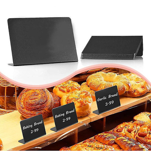Mini-tavlor - Set om 10, 10 x 7,5 cm - Perfekt för bufféer, bröllop, fester och bordsdekoration