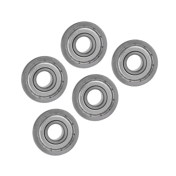 5 st flänskullager för transmissionsutrustning, underhållningsrobotar 12x32x10mm / 0,5x1,3x0,4in