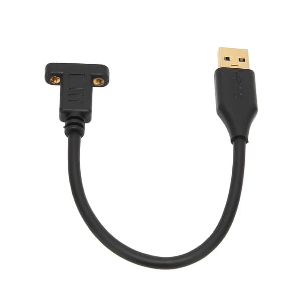 20 cm kullattu 5 Gbps nopeusdatakaapeli kestävä PVC USB 3.0 uros–tyyppi C naaras -kaapeli