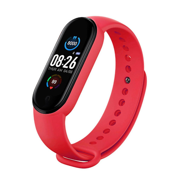 M6 Smart Fitness Tracker med puls- og blodtryksovervågning