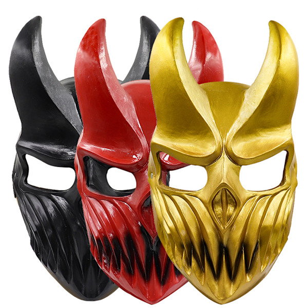 Halloween Demon Mask Kid of Darkness Deathcore Band Mask Cosplay Halloween Props