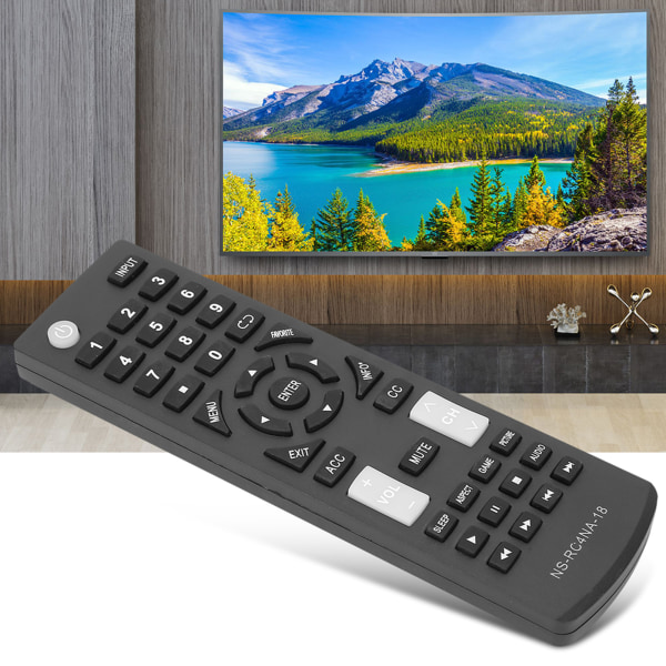 Høykvalitets TV-fjernkontrollerstatning for INSIGNIA LCD TV NSRC4NA18(NSRC4NA18)
