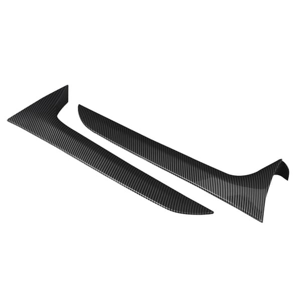 2 STK Bakrute Sidebekledning Karbonfiberstil Erstatning for A6 C7 Allroad TDI 2012-2018