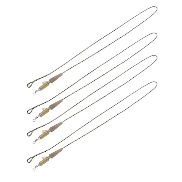 Fiskeutrustning Leadcore Karpledare Utbytbara Hybrid Camo Leadcore Ledare för FiskeRUBBER CLIP Kombination
